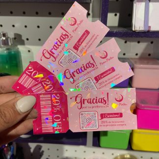 Cupones / Ticket de Descuento