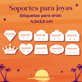 Soporte de Aros (4,5x3,5cm)