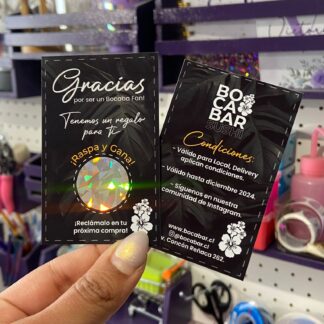 Tarjetas Raspa & Gana