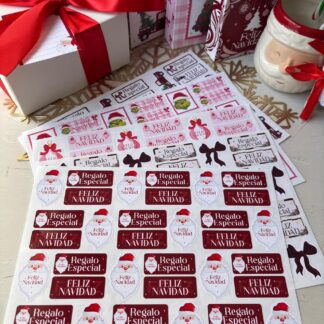 Set Stickers Navideño