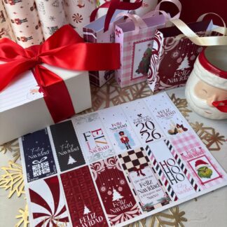 Set Sella Bolsa/Caja Navideño