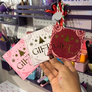 Gift Card Navideñas con FOIL