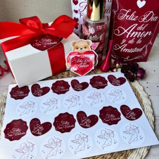 Set Stickers SanValentín