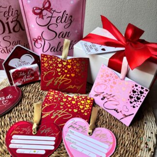 Gift Card Corazón con FOIL