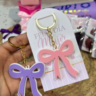 Tarj. con Llavero Coquette