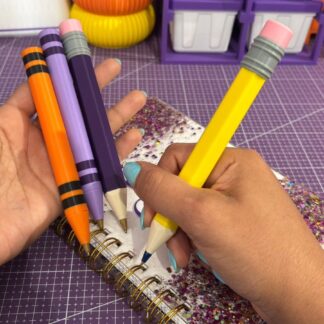 Bolígrafo Maxi tipo Lápiz y Crayola